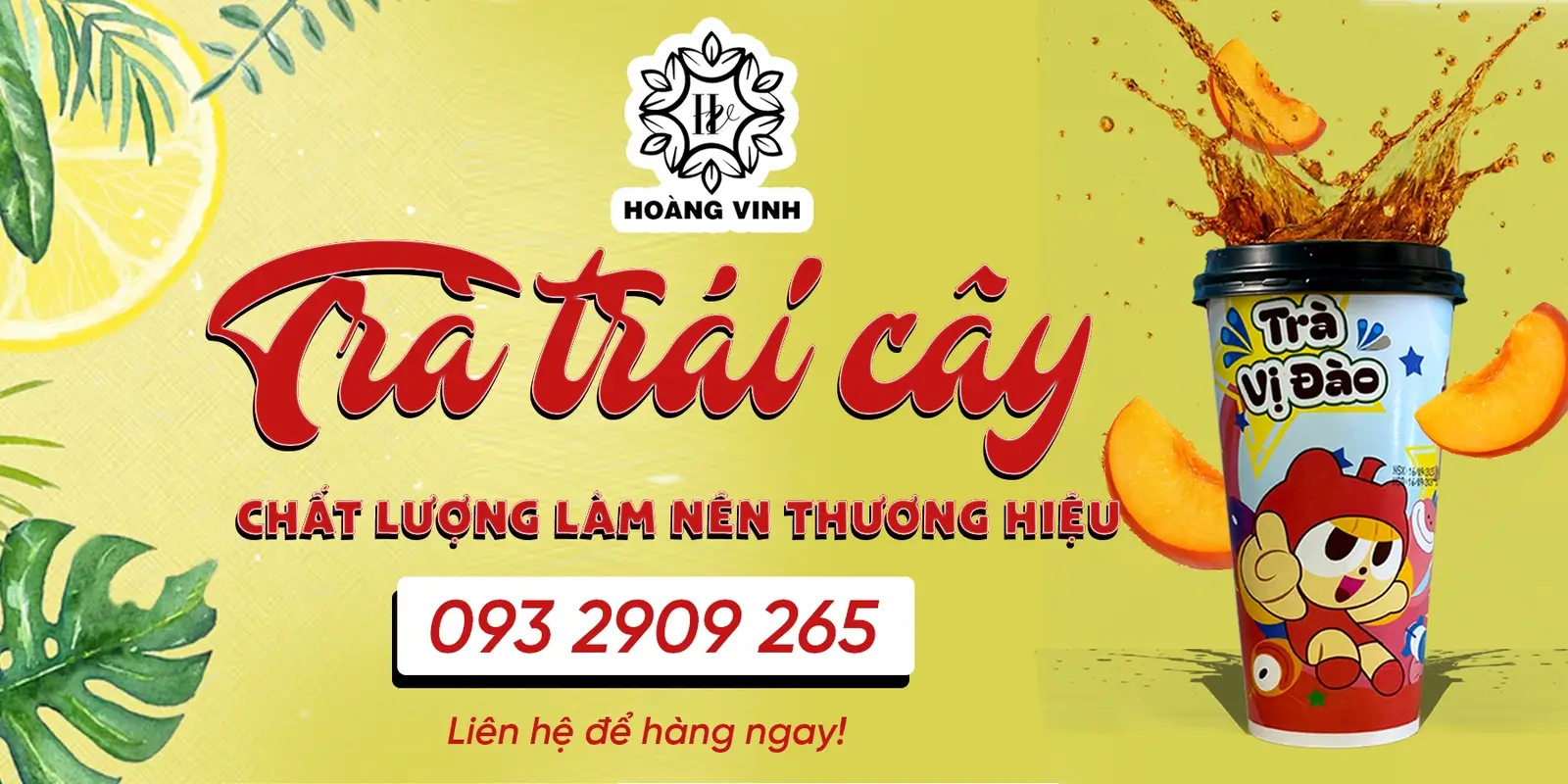 Trà ly Hoàng VInh