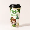 Trà mãng cầu tự pha dạng ly, thơm ngon đậm vị